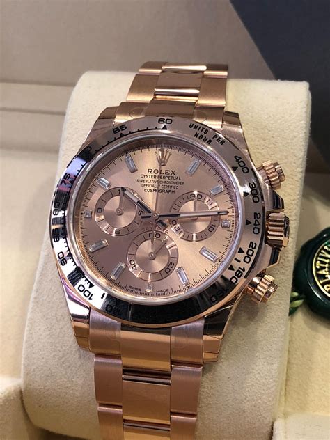 rolex model no 116505|Rolex daytona everose gold price.